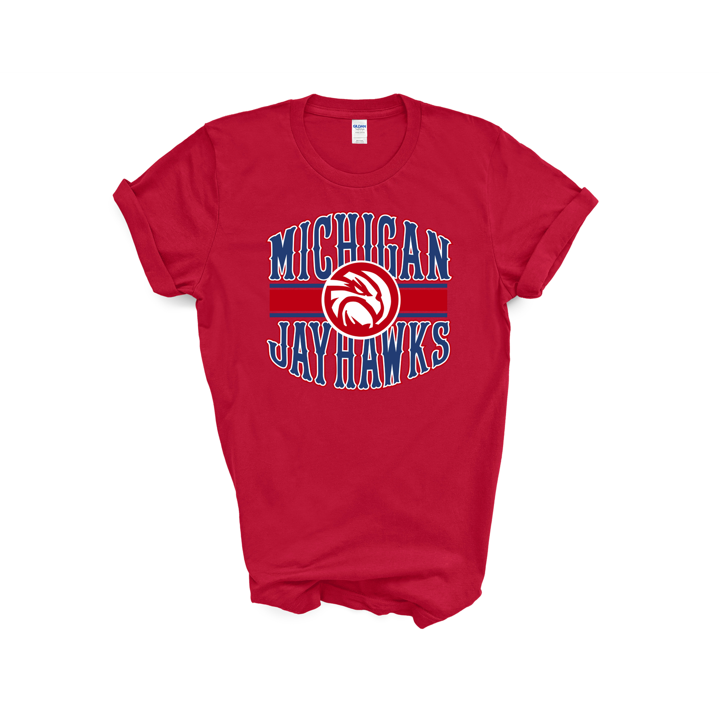 Michigan Jayhawks Arch T-Shirt