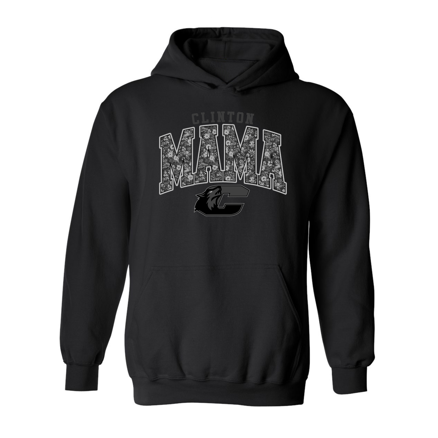 Dark Mode Clinton Mama Hoodie