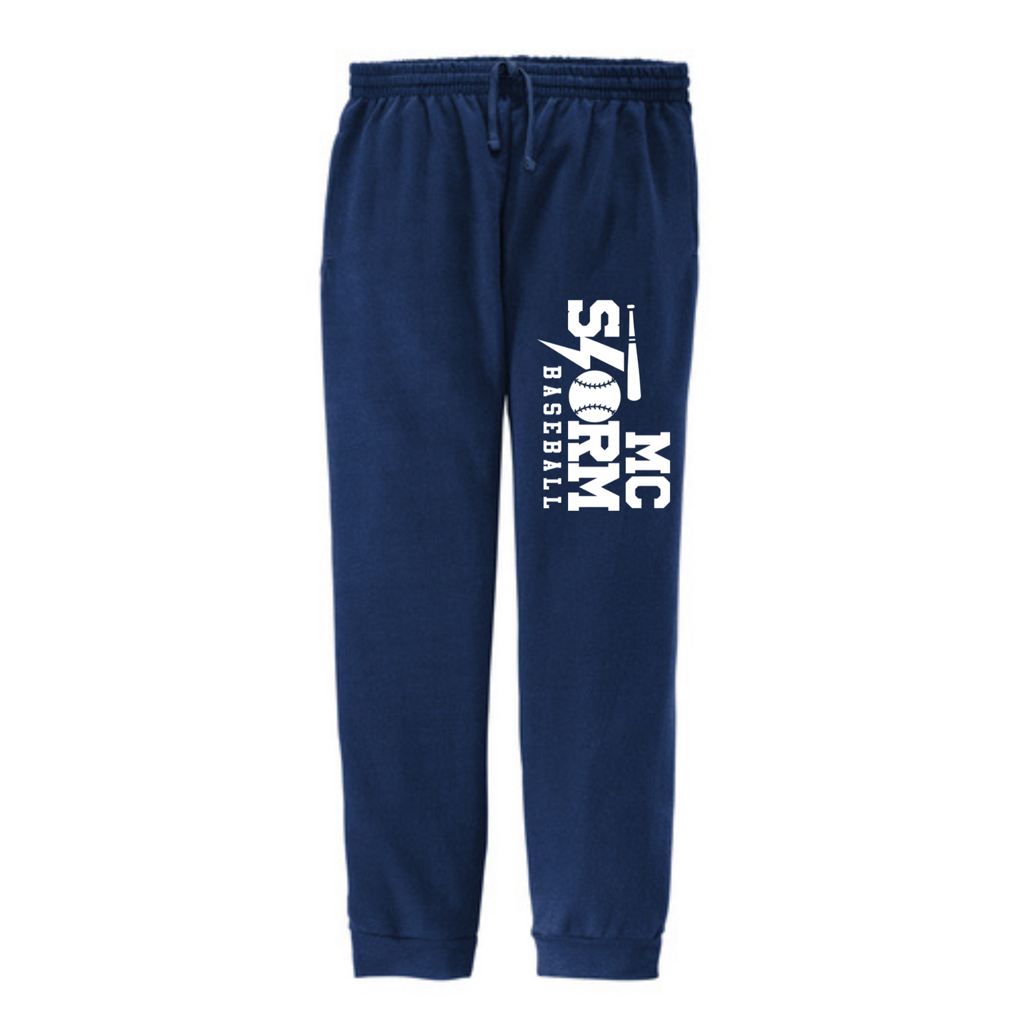 MC Storm Baseball Side Print Sweatpants