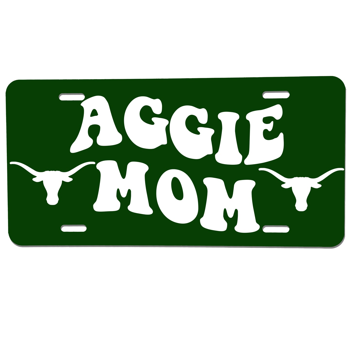Aggie Mom License Plate