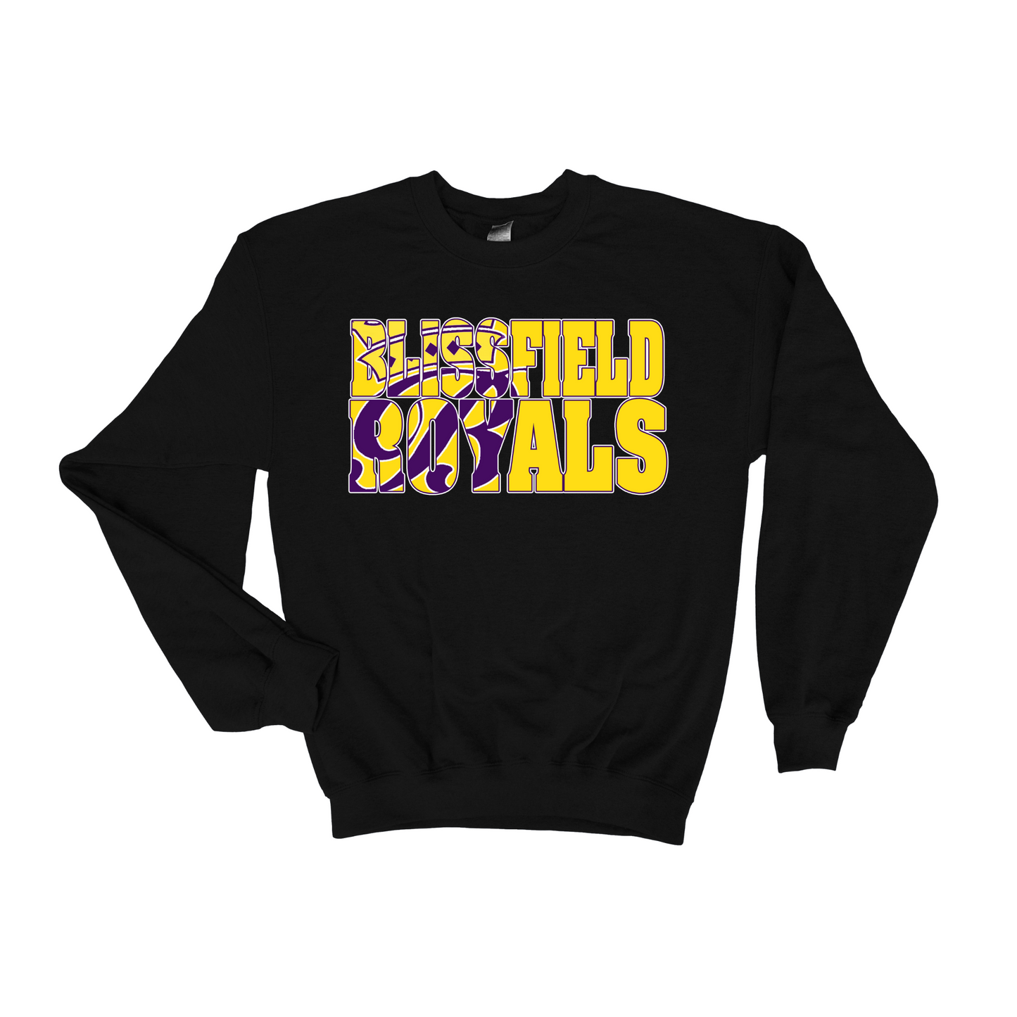Blissfield Royals Knockout Crewneck