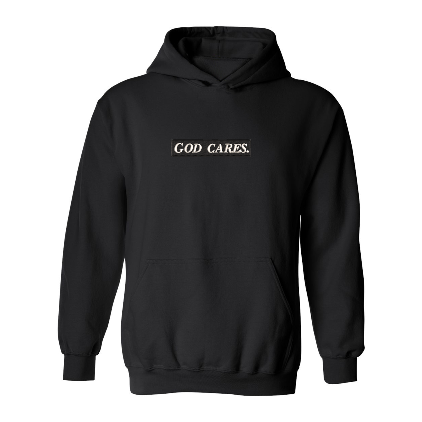 God Cares Hoodie-Black