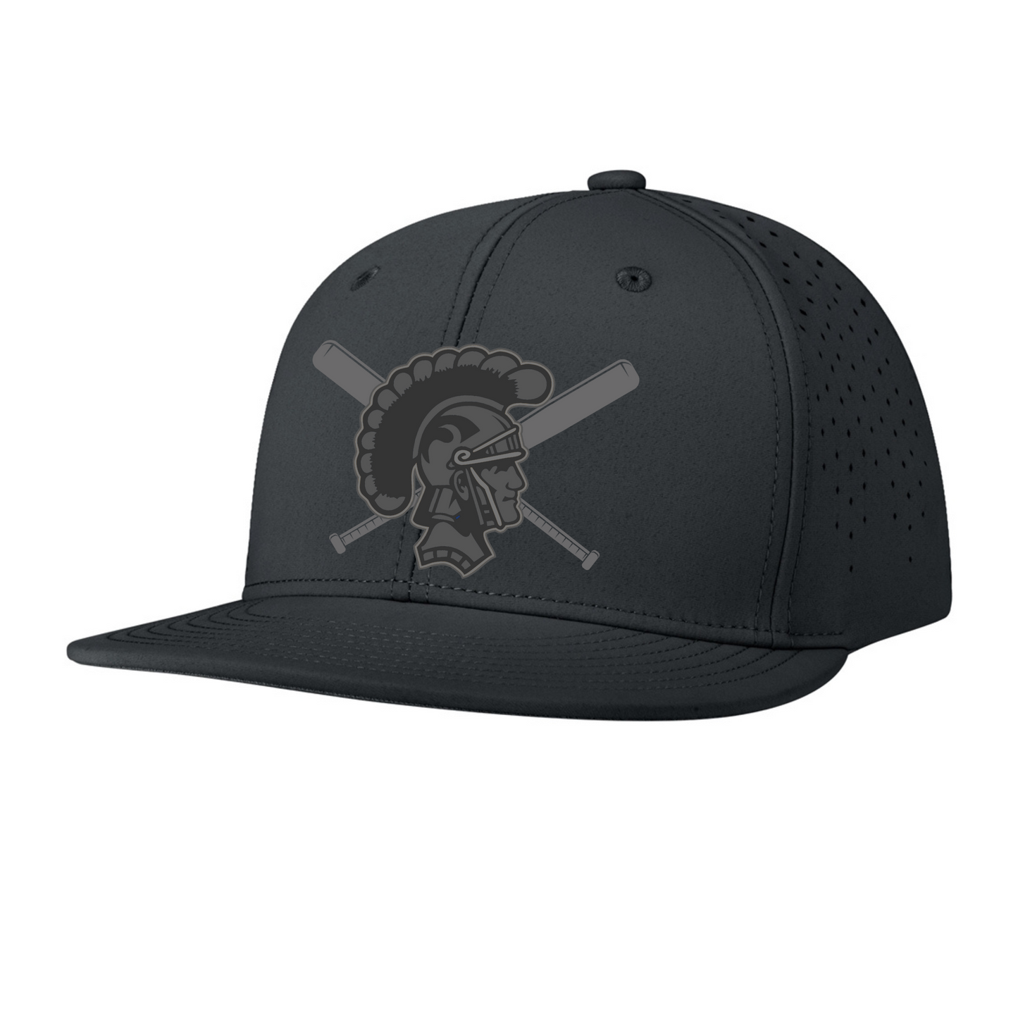 Madison Trojans Blackout Baseball Hat
