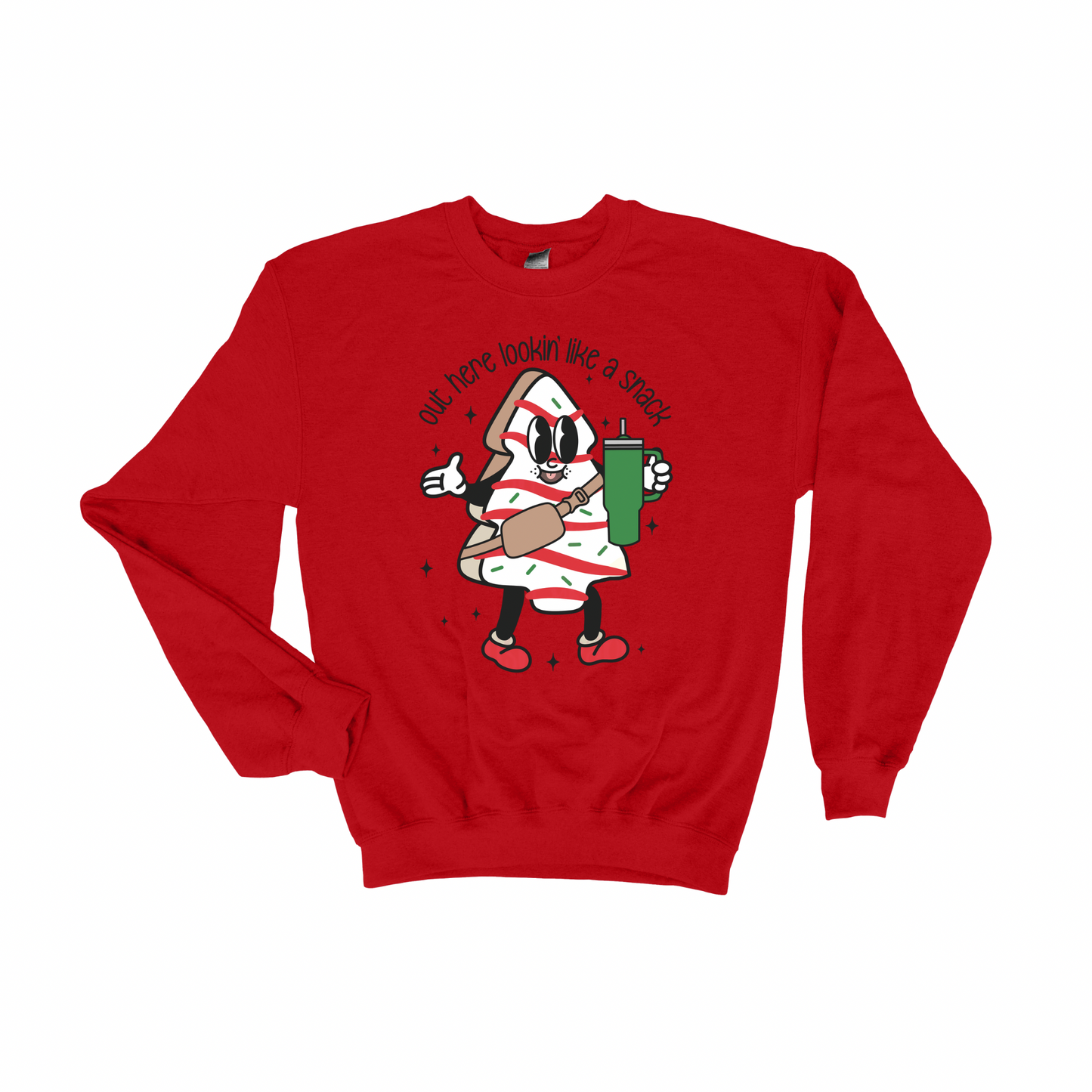 Like A Snack Crewneck Sweatshirt