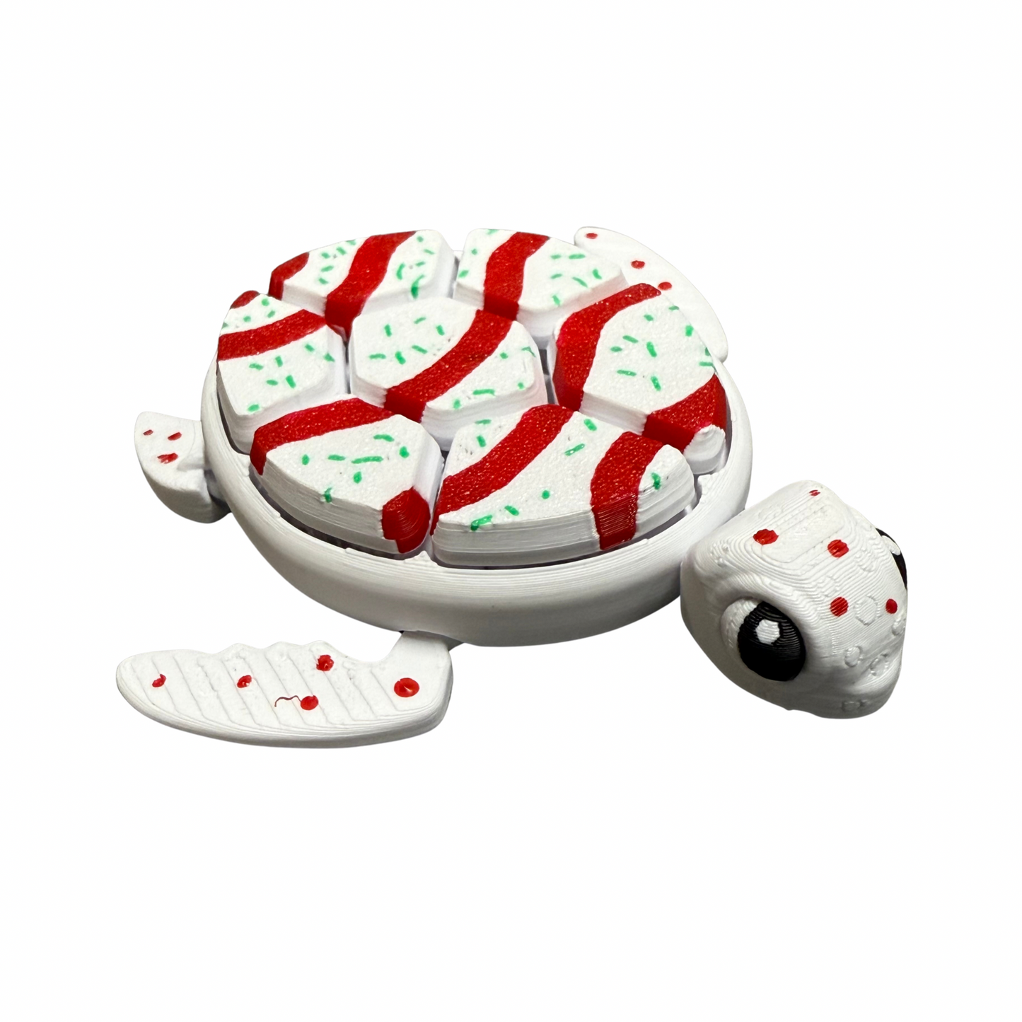 Snack Cake Turtle Fidget- 3D Print