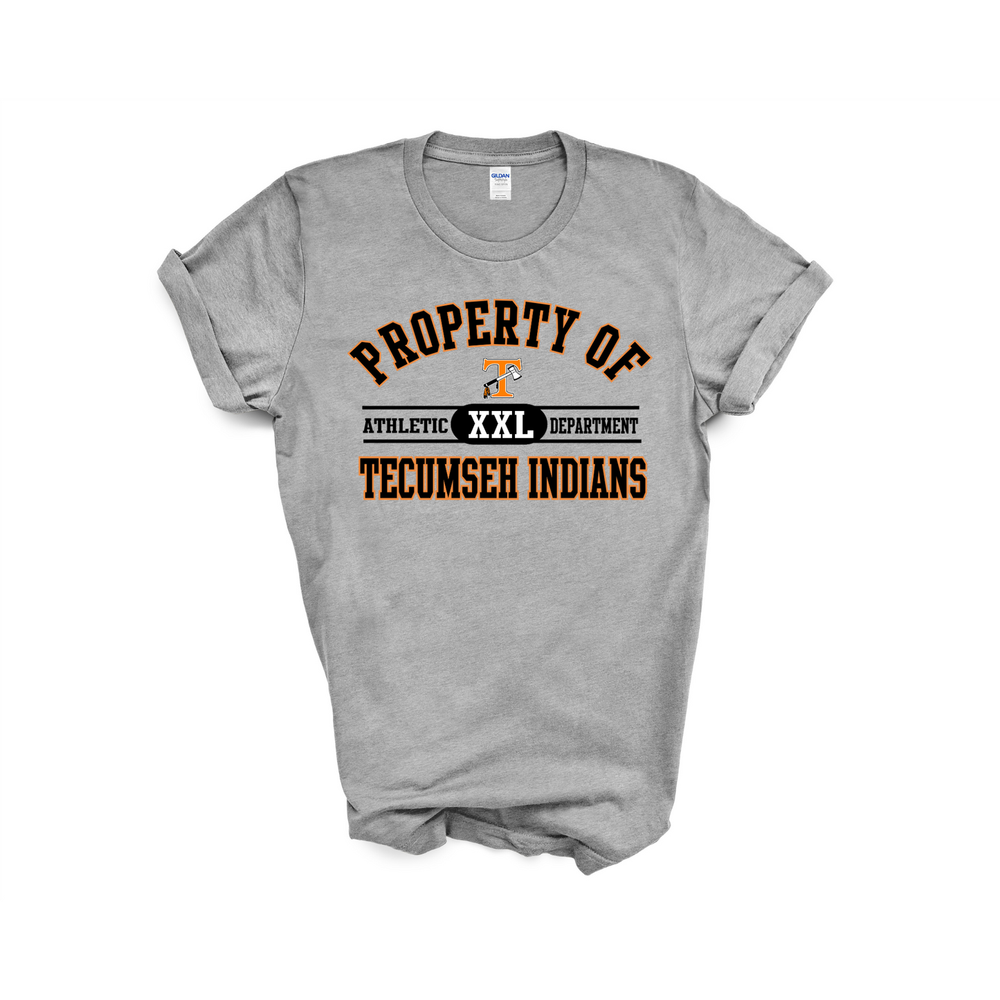 Property of Tecumseh Indians T-shirt