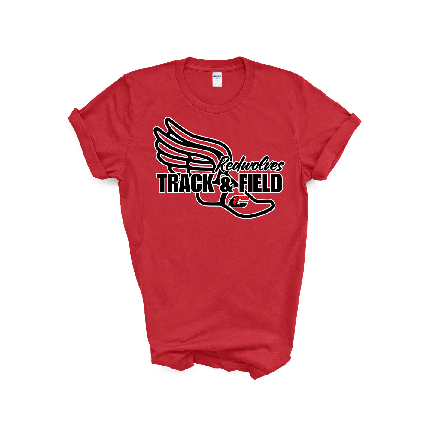 Clinton Redwolves Track Shirt