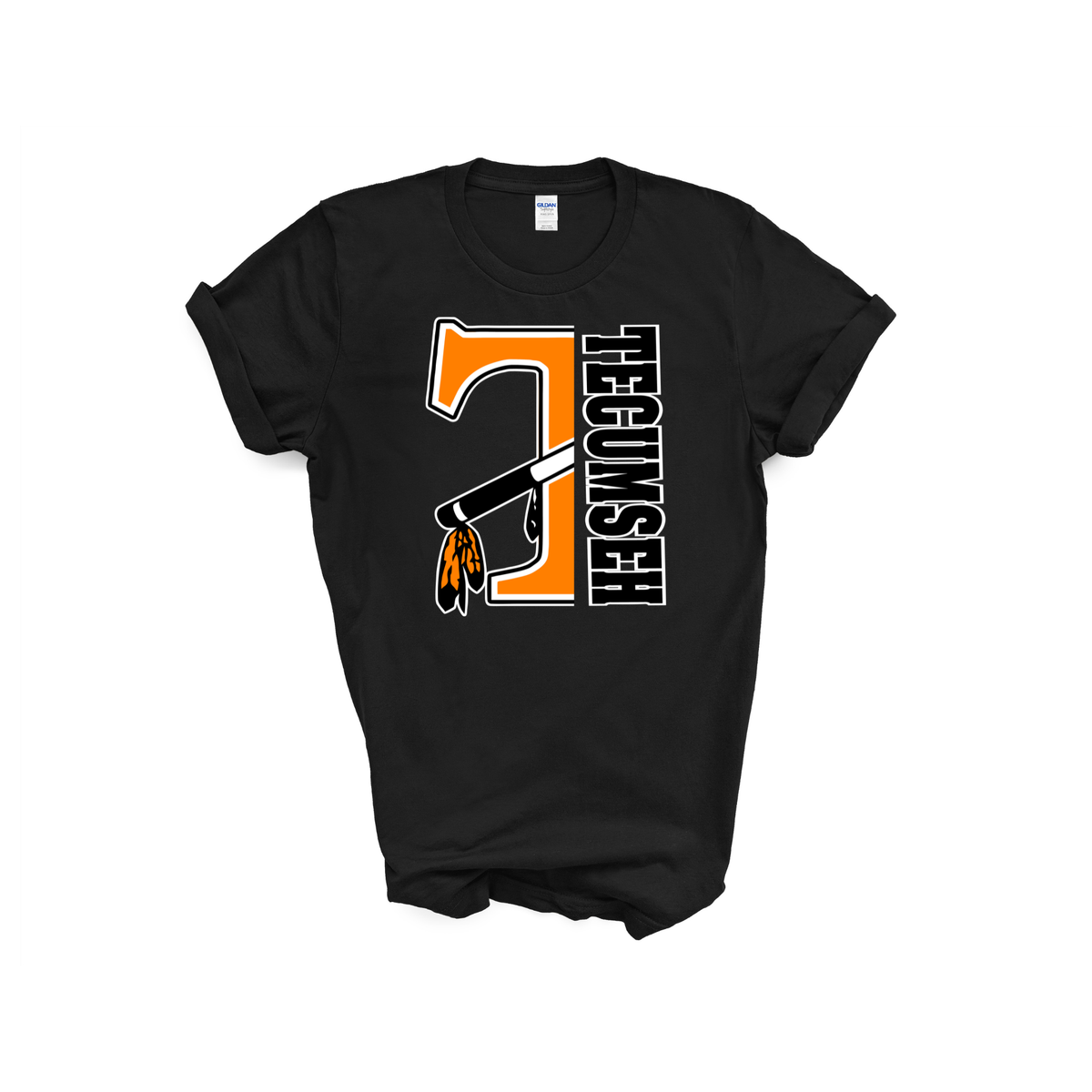 Tecumseh Indians Split Logo T-Shirt