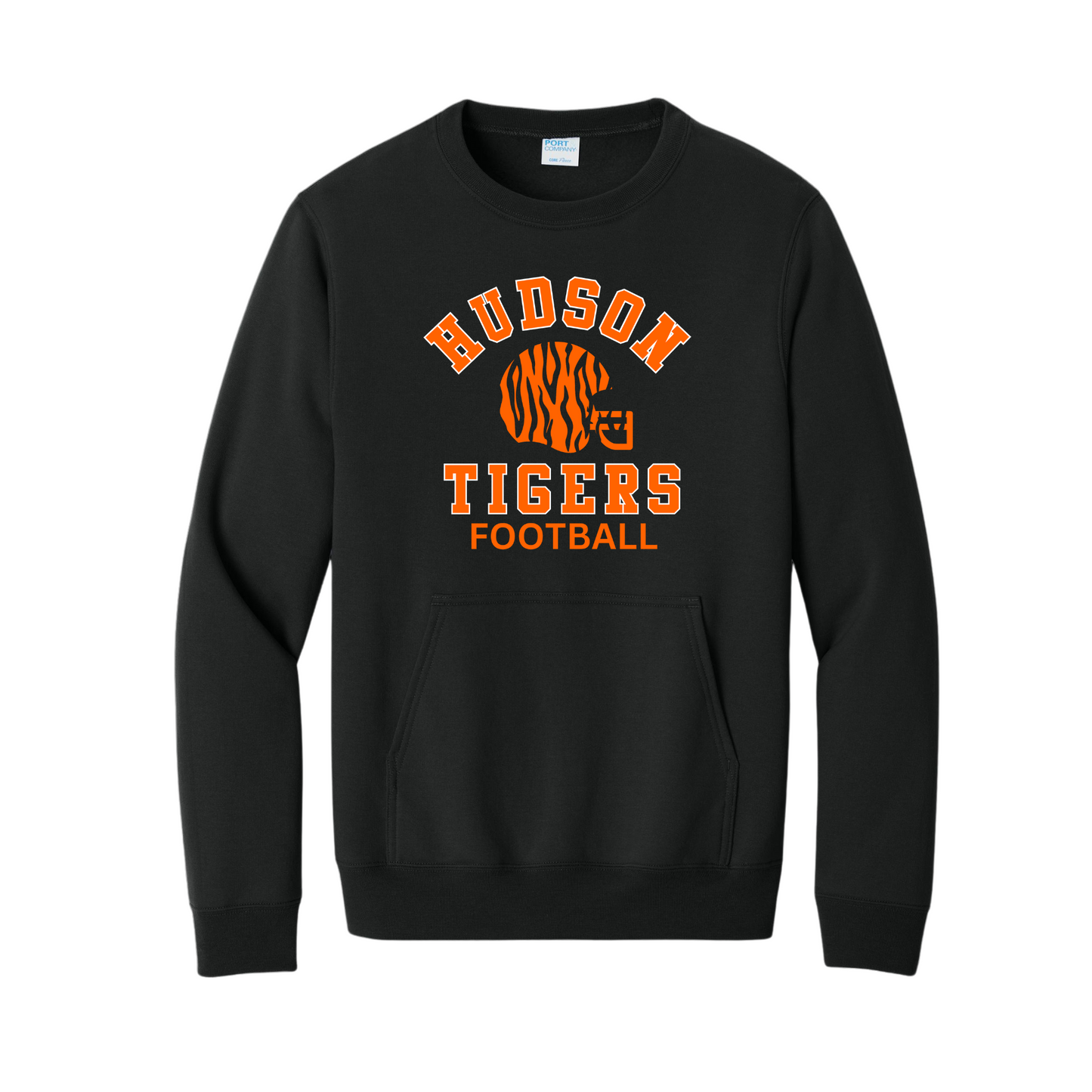 Hudson Tigers Pocket Crewneck Sweatshirt