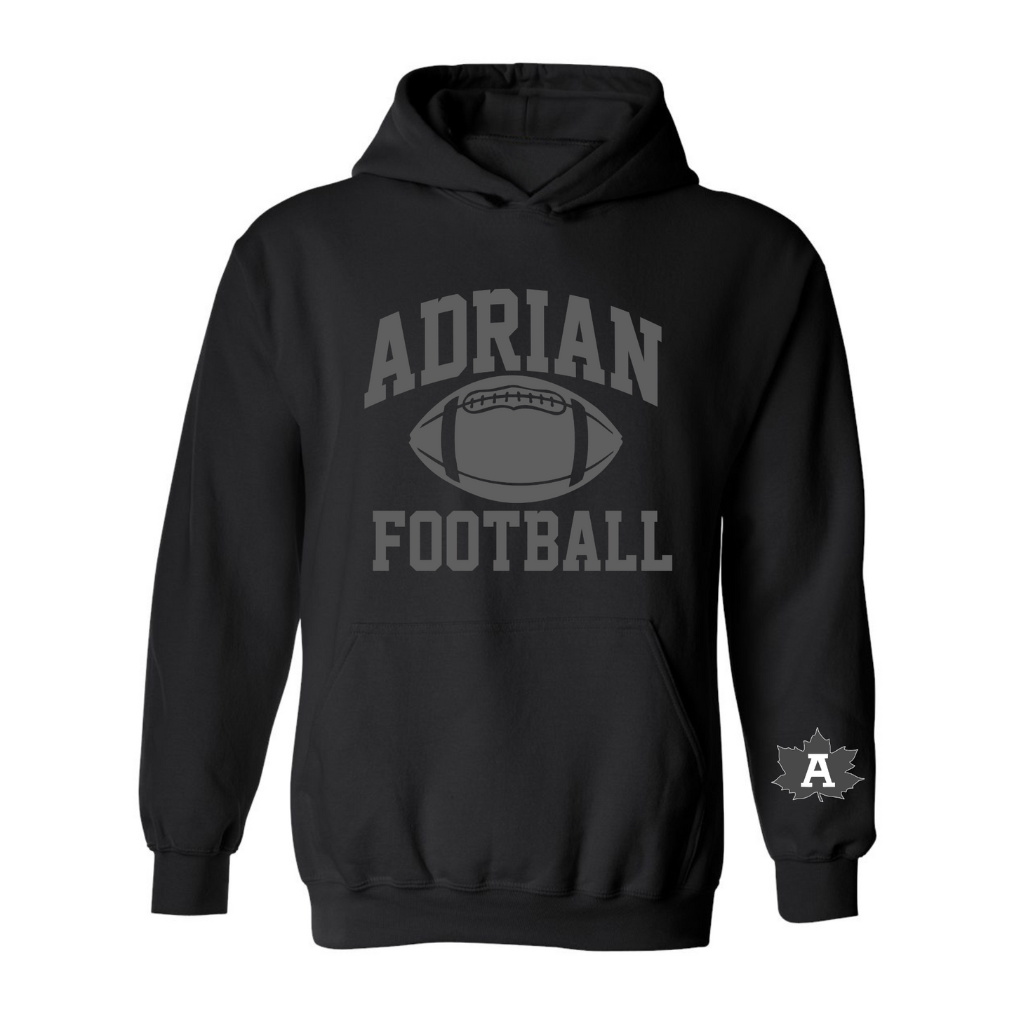 Adrian Football Dark Mode Hoodie of the Day w/Free T-Shirt