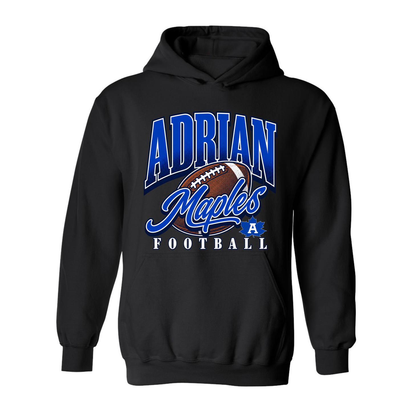 Adrian Maples Retro Football Hoodie with Oversized print