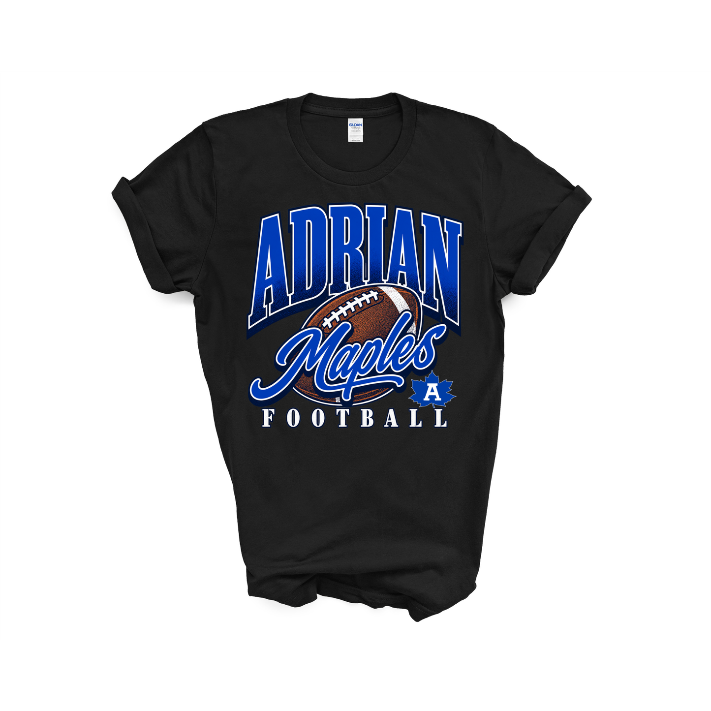Adrian Maples Football Retro Oversize Print T-Shirt
