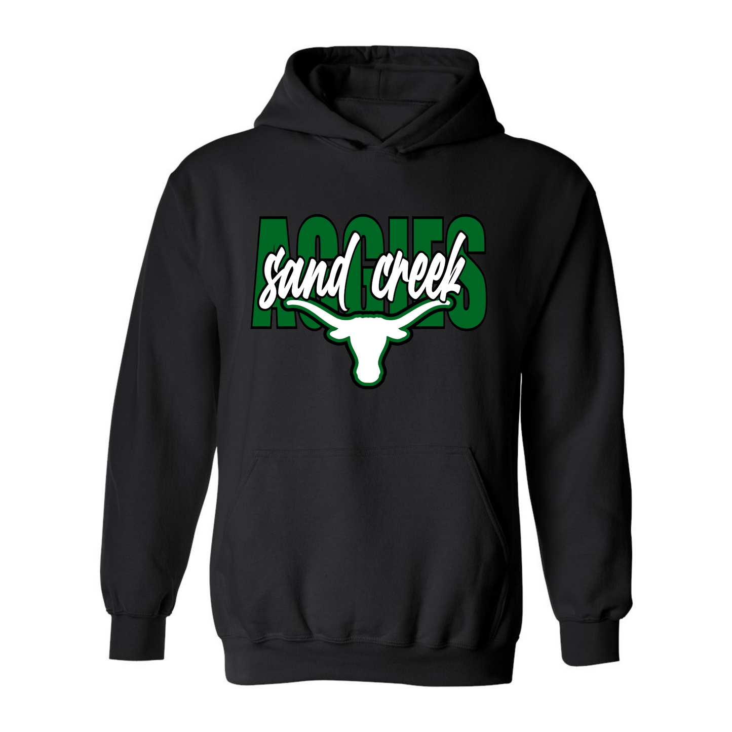 Sand Creek Aggies Hoodie w/Free T-Shirt