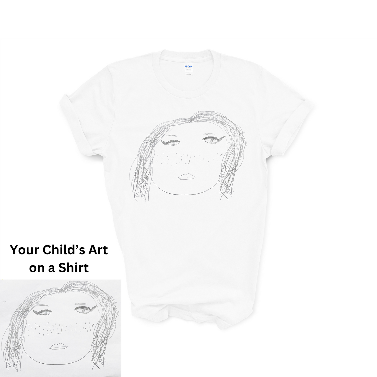 Child Artwork Custom Shirt