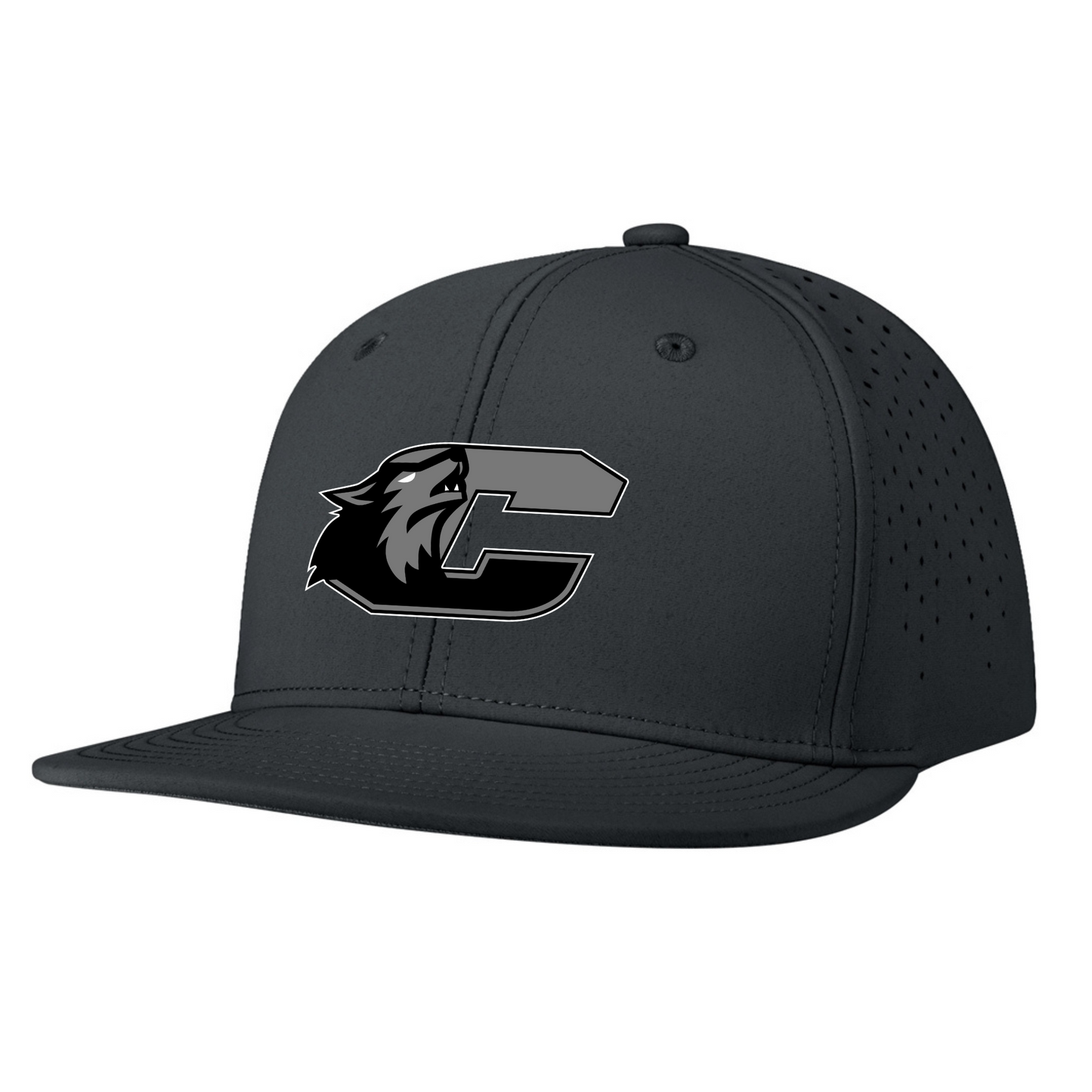 Clinton Dark Mode Embroidered Hat
