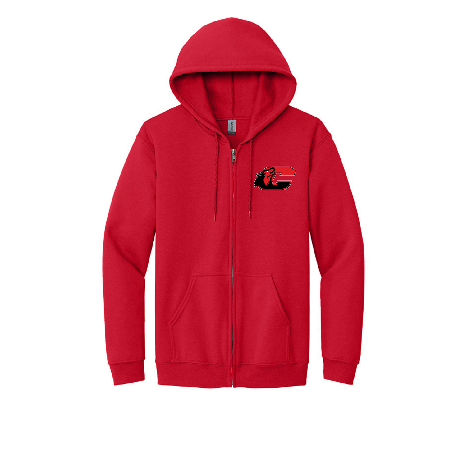 Clinton Redwolves Full Zip Hoodie