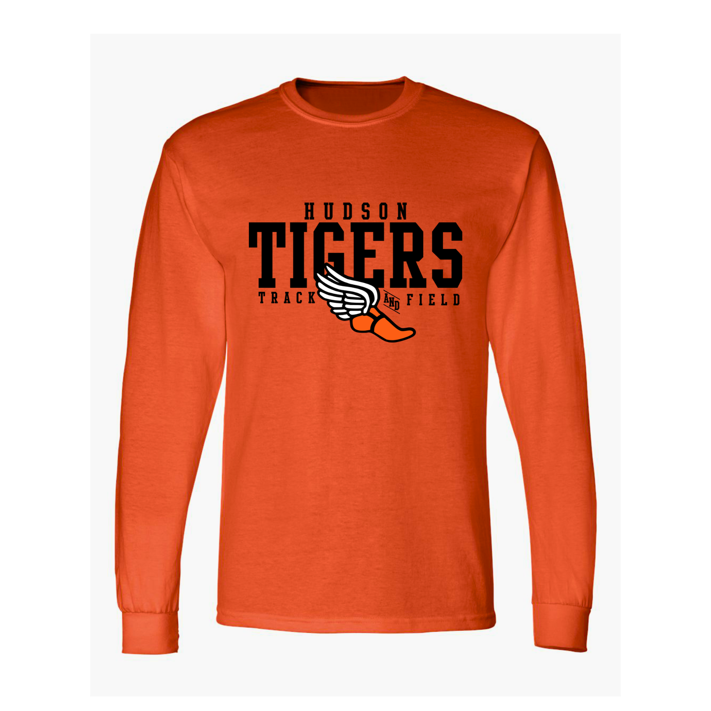 Hudson Tigers Track and Field Long Sleeve T-Shirt