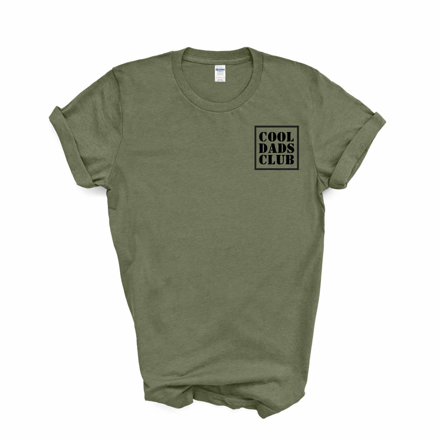 Cool Dads Club Father’s Day Shirt Military Green