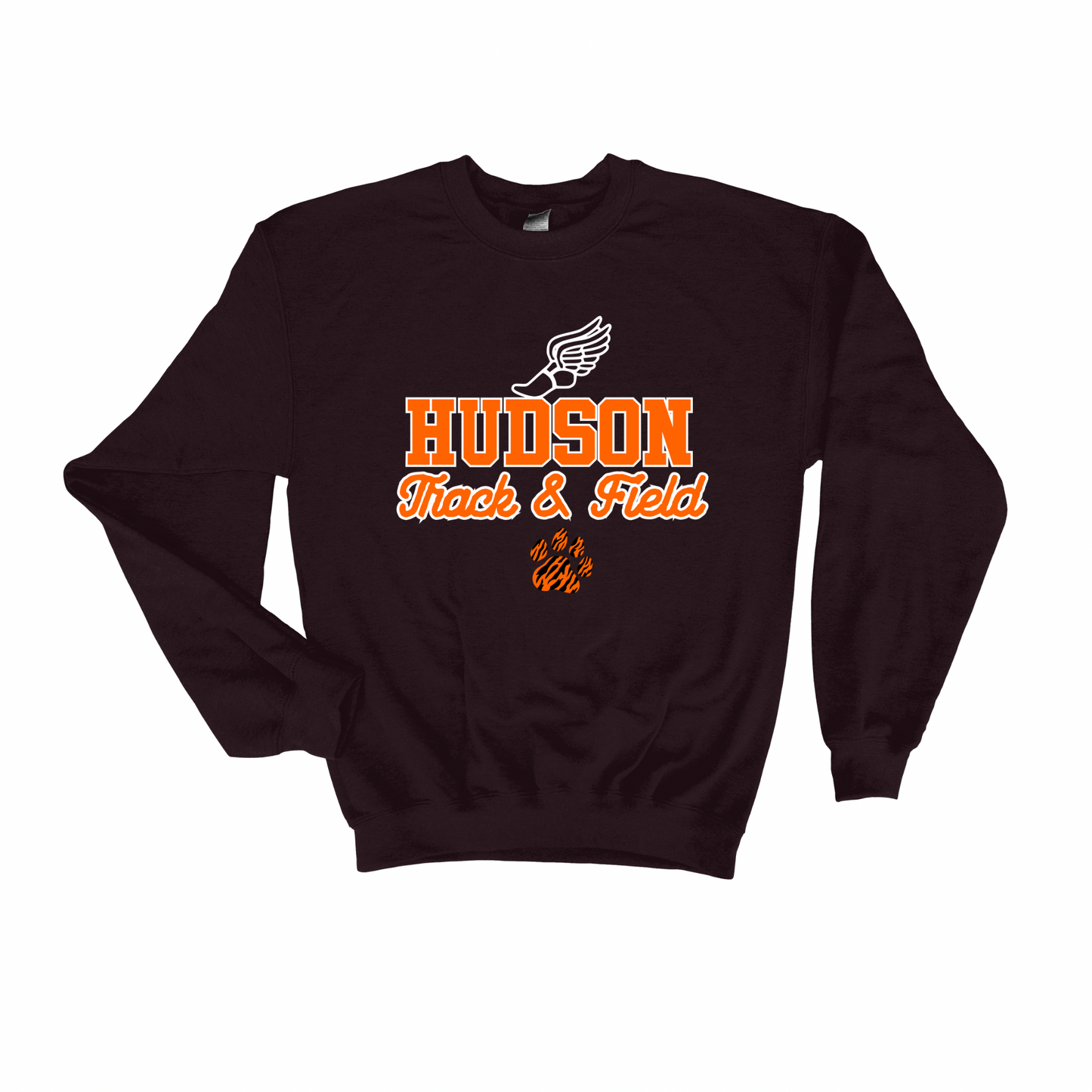 Hudson Tigers Track Crewneck