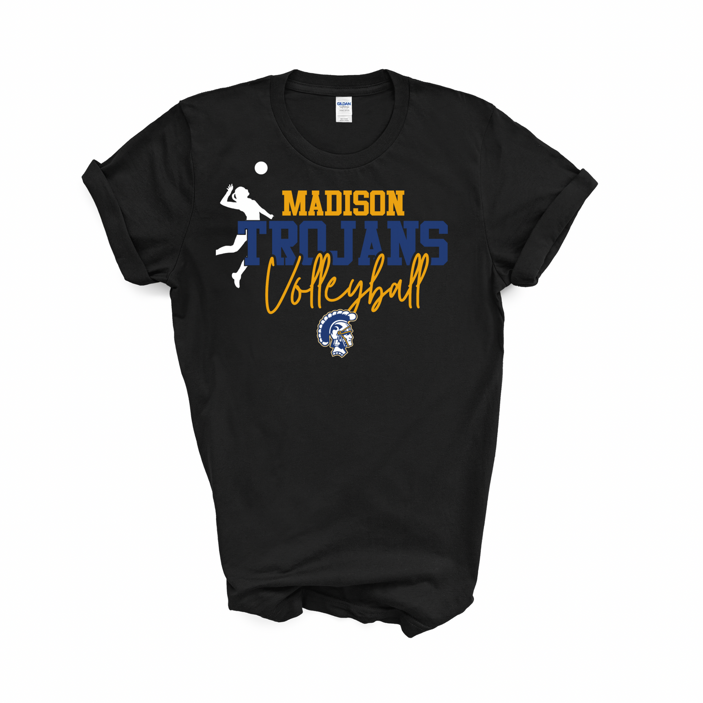 Madison Trojans Volleyball Shirt With Name