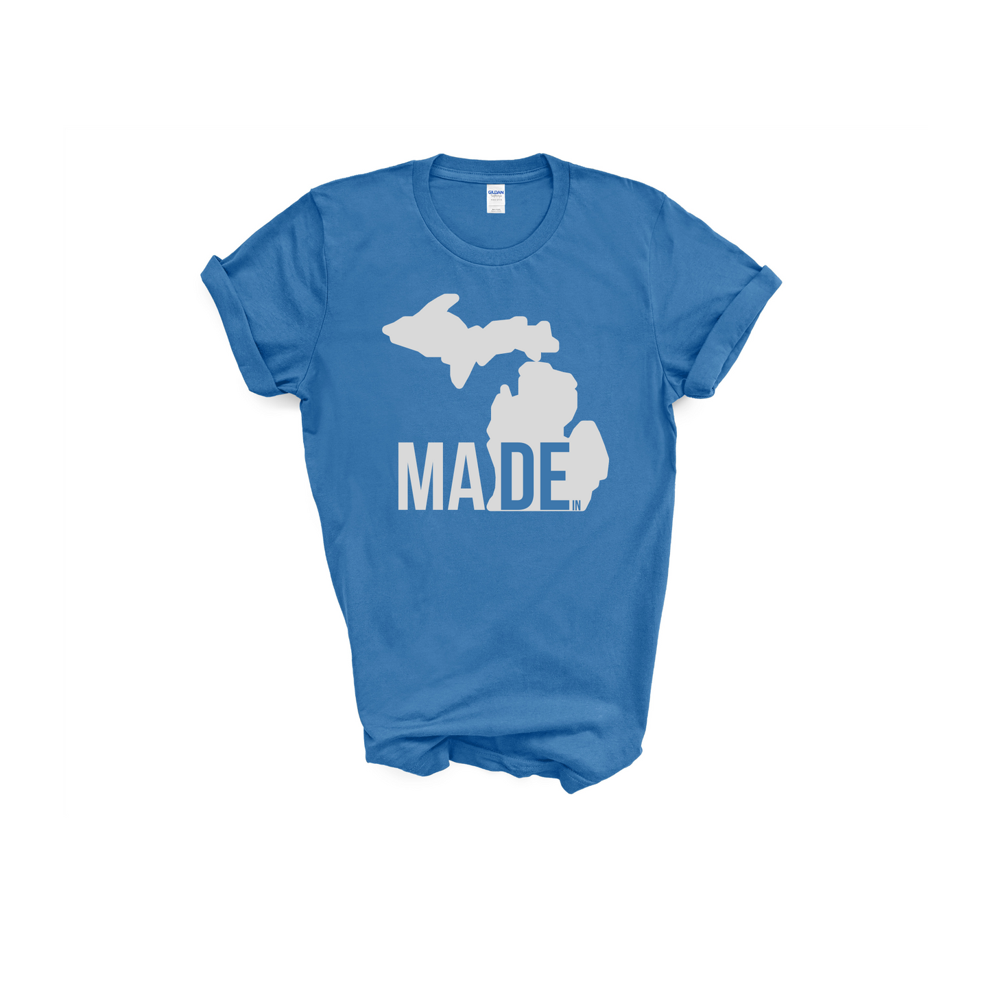 Made In Michigan Shirt Sapphire