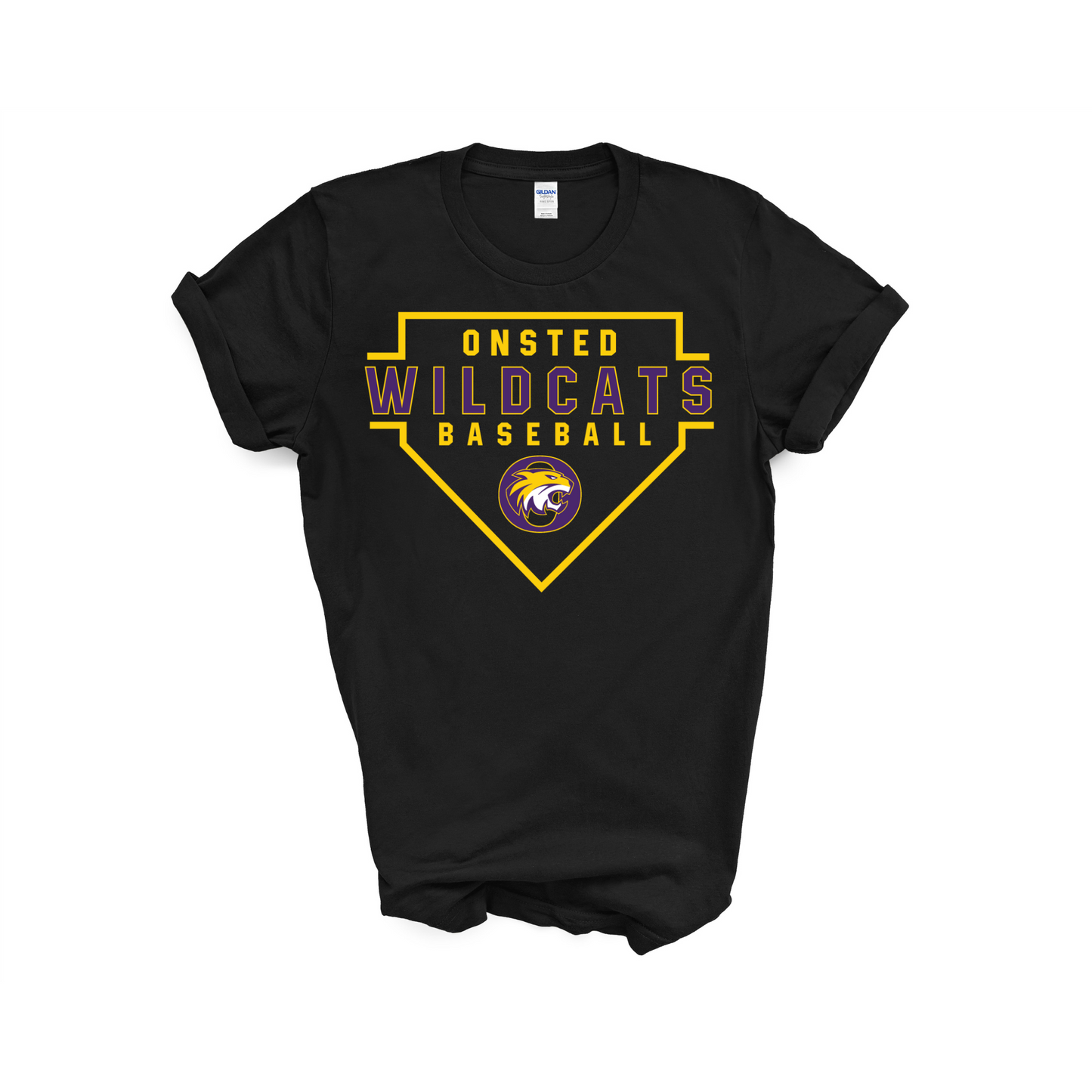 Onsted Wildcats Baseball T-Shirt