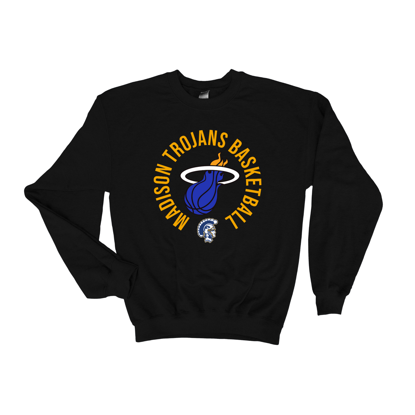 Madison Trojans Basketball Sweatshirt
