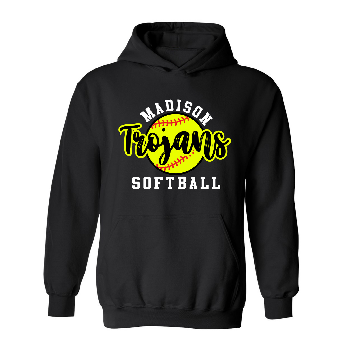 Madison Trojans Softball Hoodie