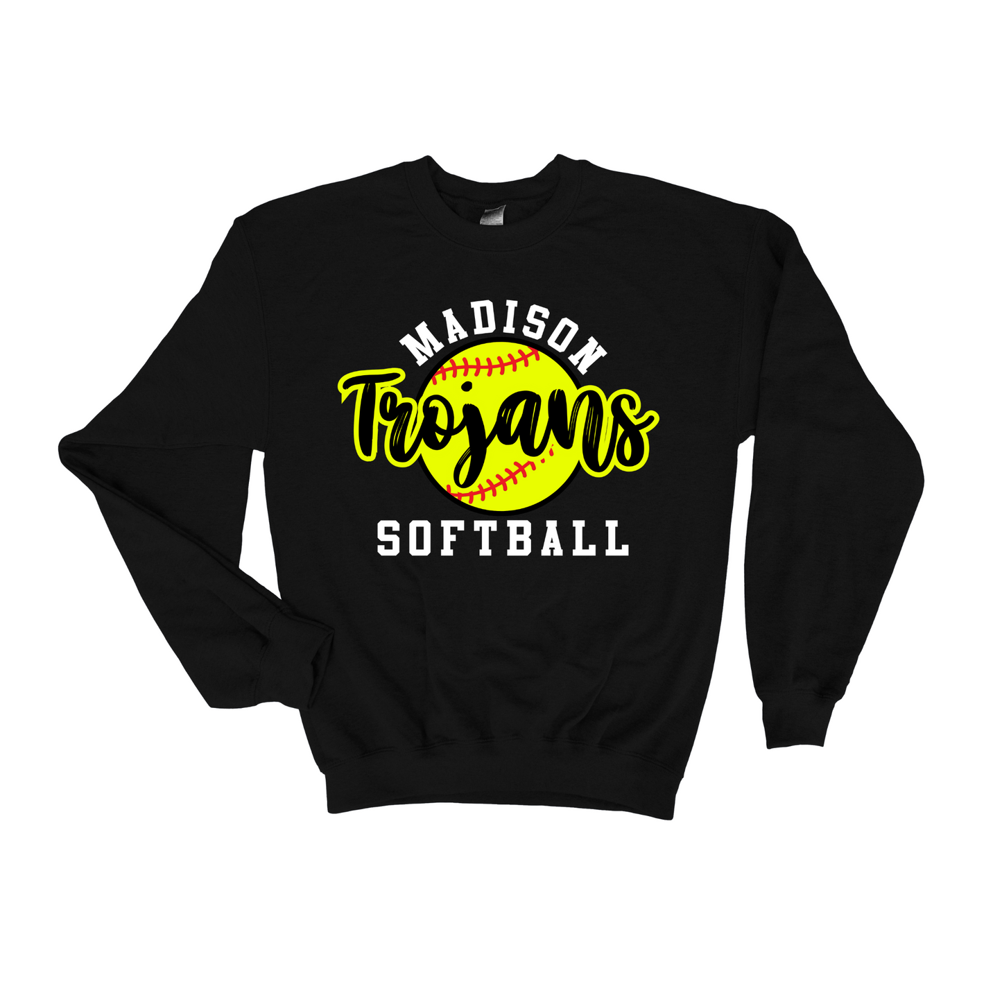 Madison Trojans Softball Crewneck