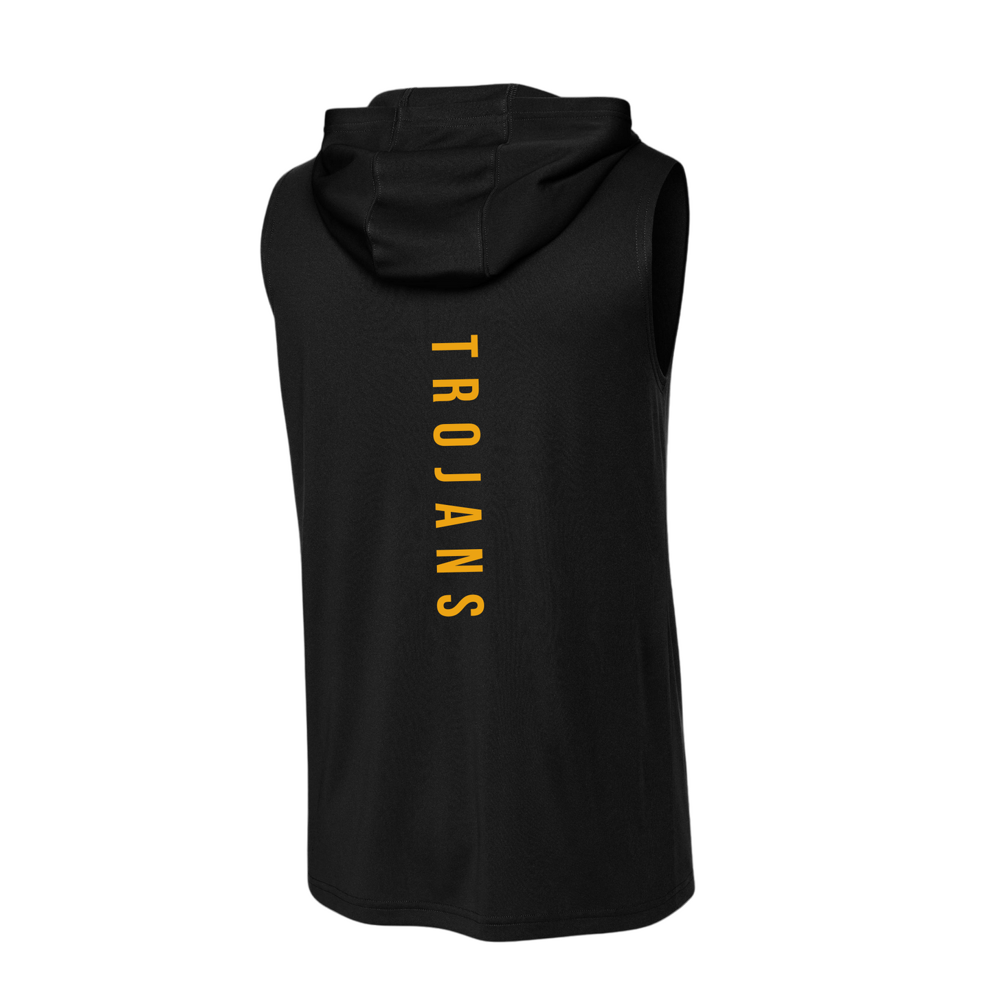 Madison Trojans Performance Sleeveless Hooded Shirt