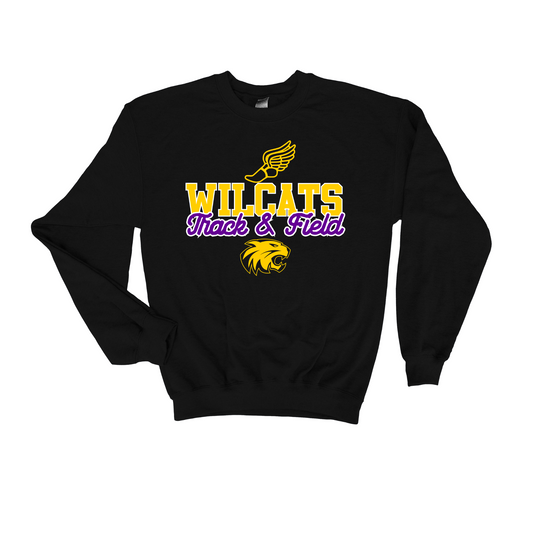 Onsted Wildcats Track Crewneck