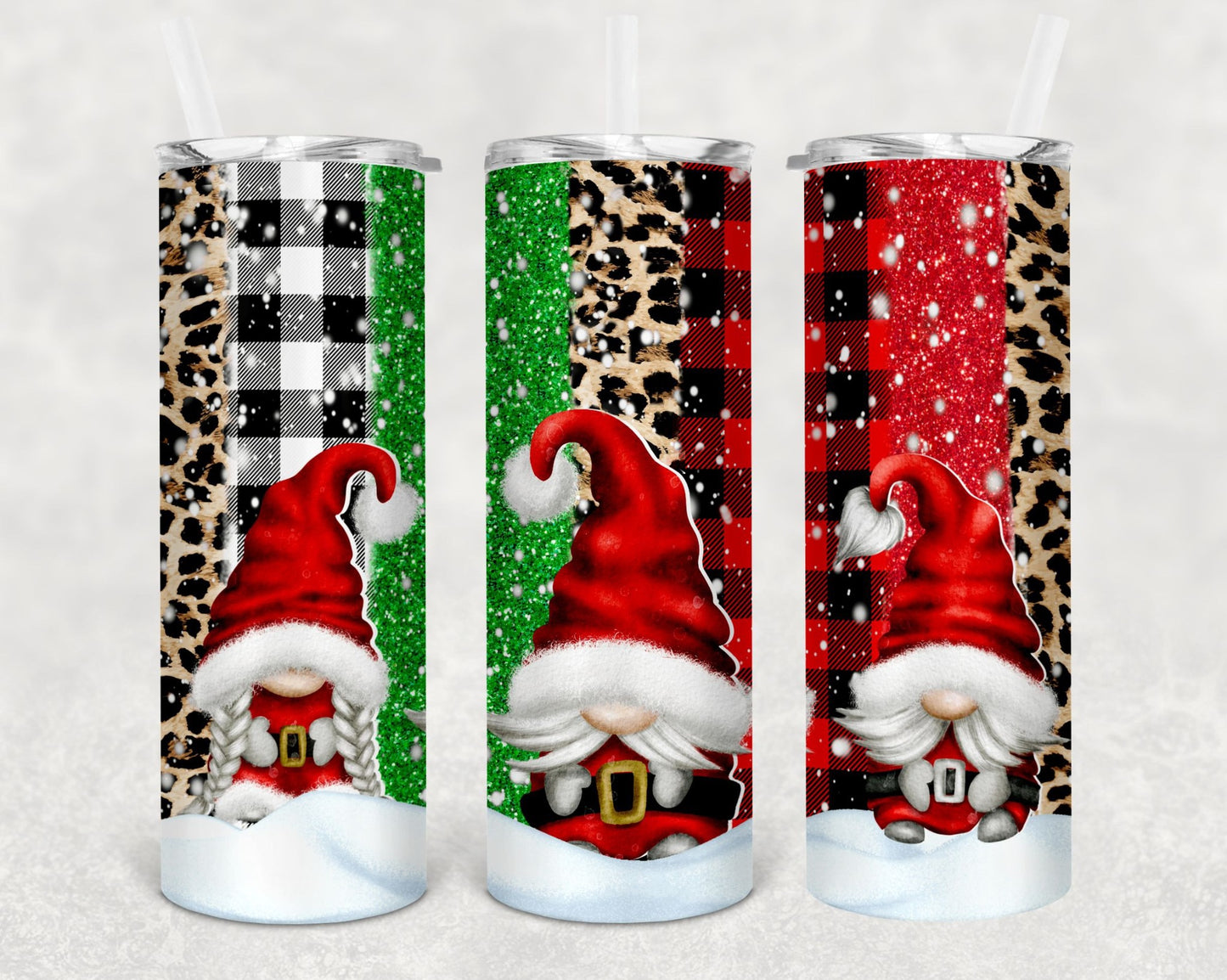 20oz Christmas Gnome Tumbler
