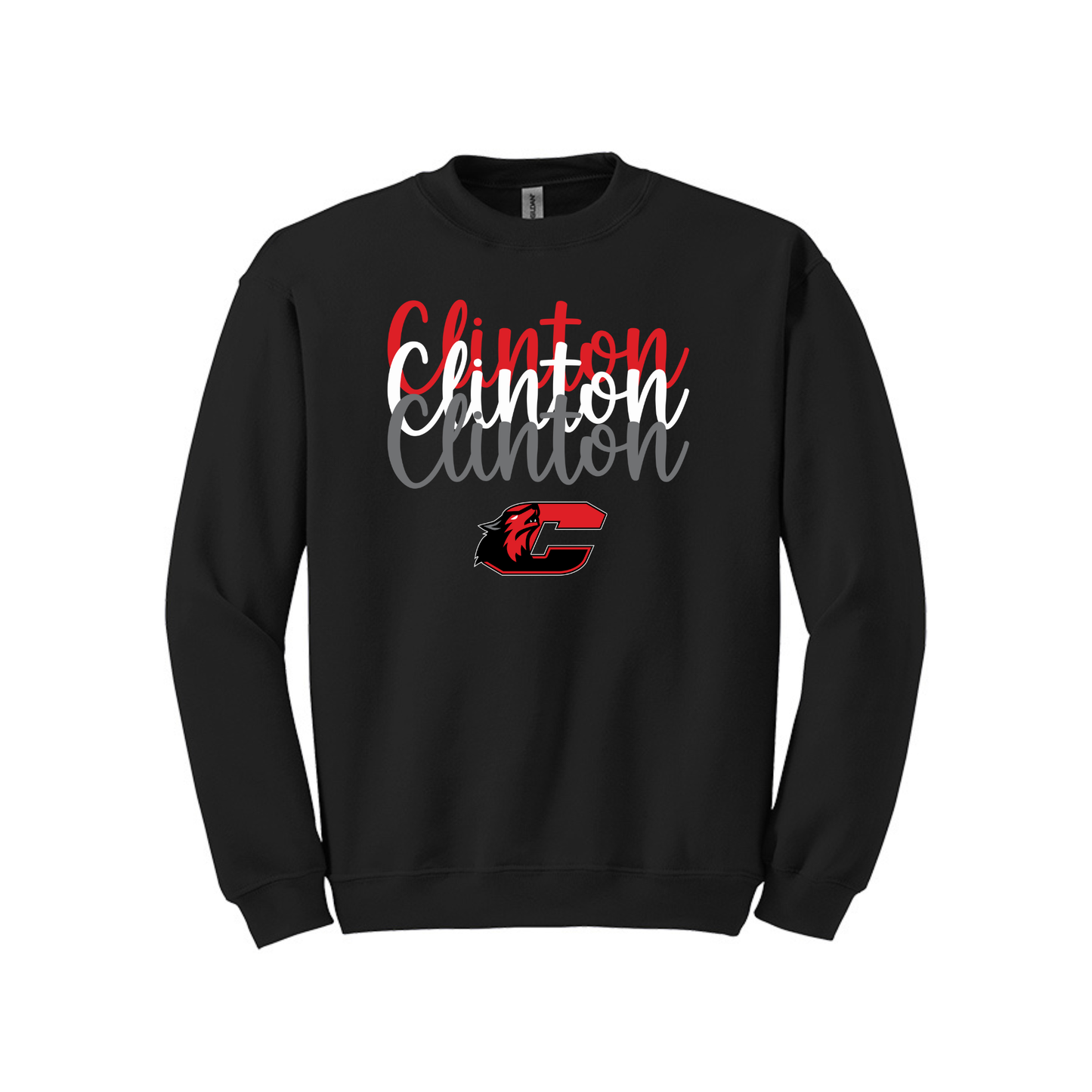Clinton Redwolves Triple Name Shirt of the Day