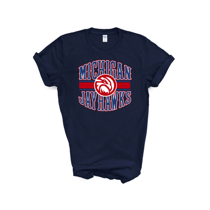 Michigan Jayhawks Arch T-Shirt