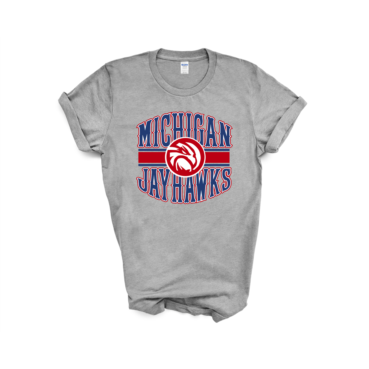 Michigan Jayhawks Arch T-Shirt