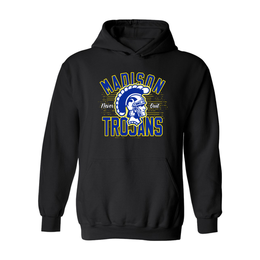 Madison Trojans Never Quit Hoodie