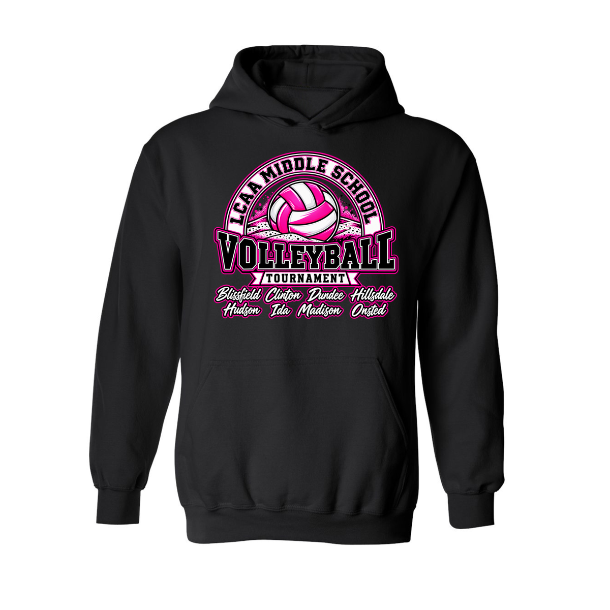 LCAA MS Volleyball Tournament Shirt