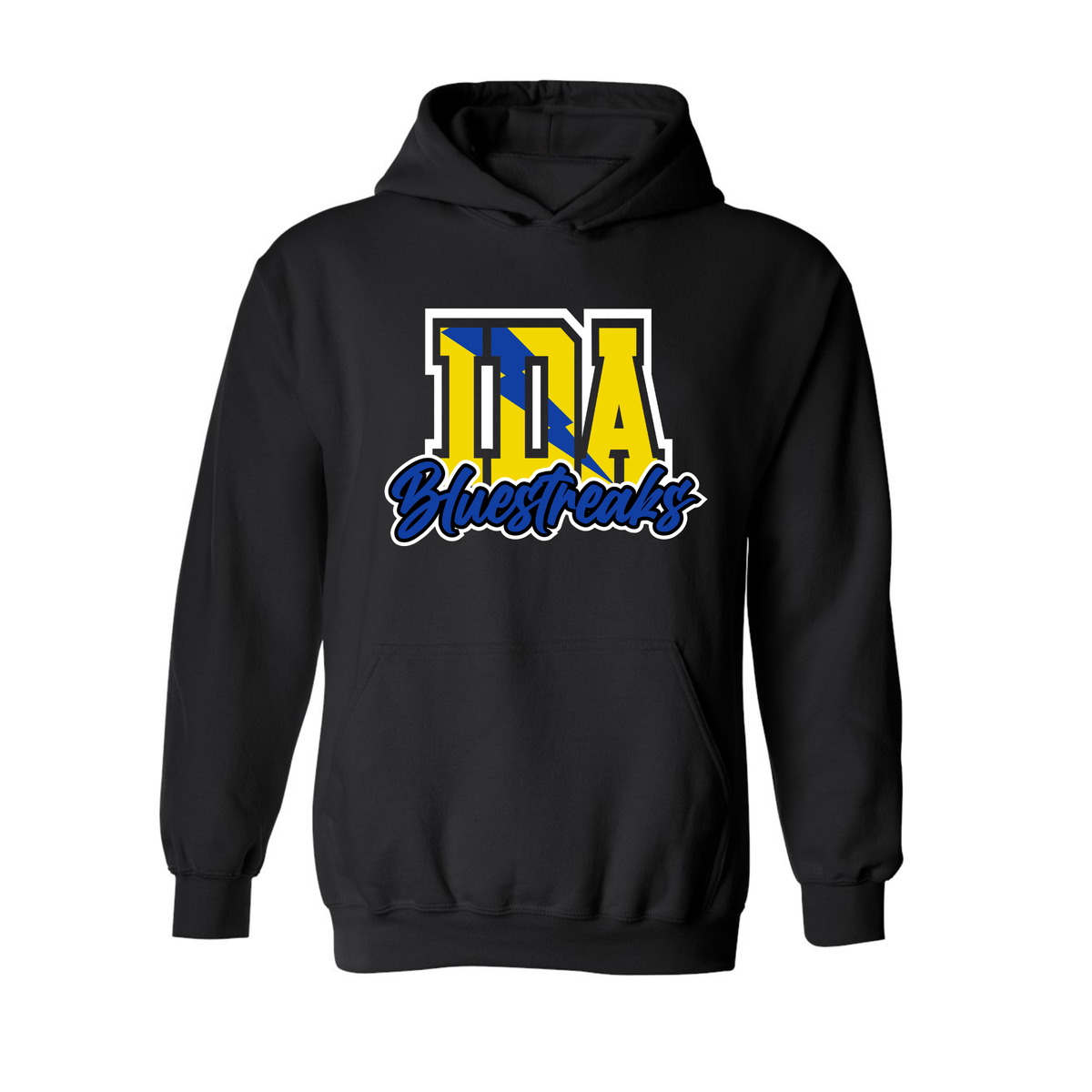 Ida Blue Streaks Script Hoodie