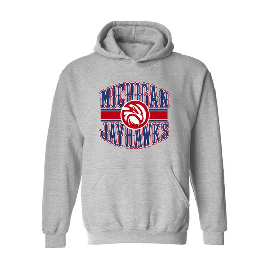 Michigan Jayhawks Arch Hoodie