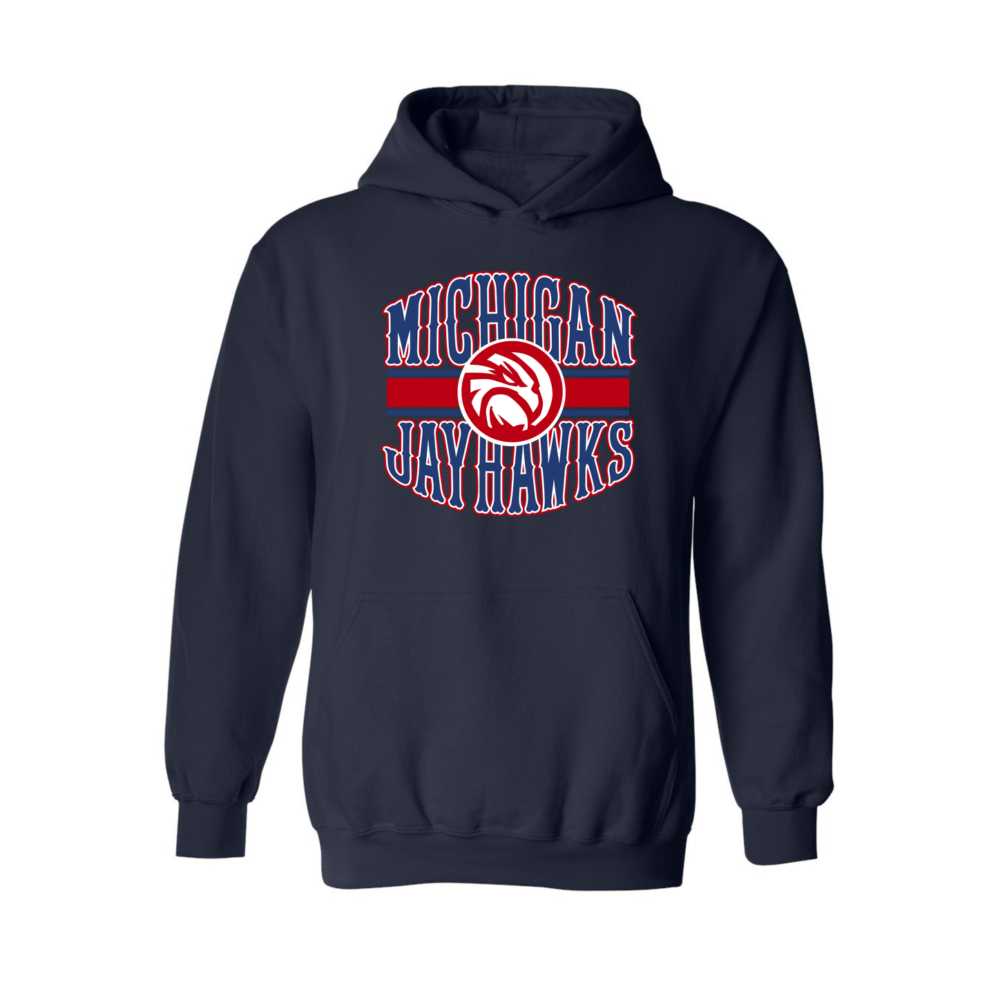 Michigan Jayhawks Arch Hoodie