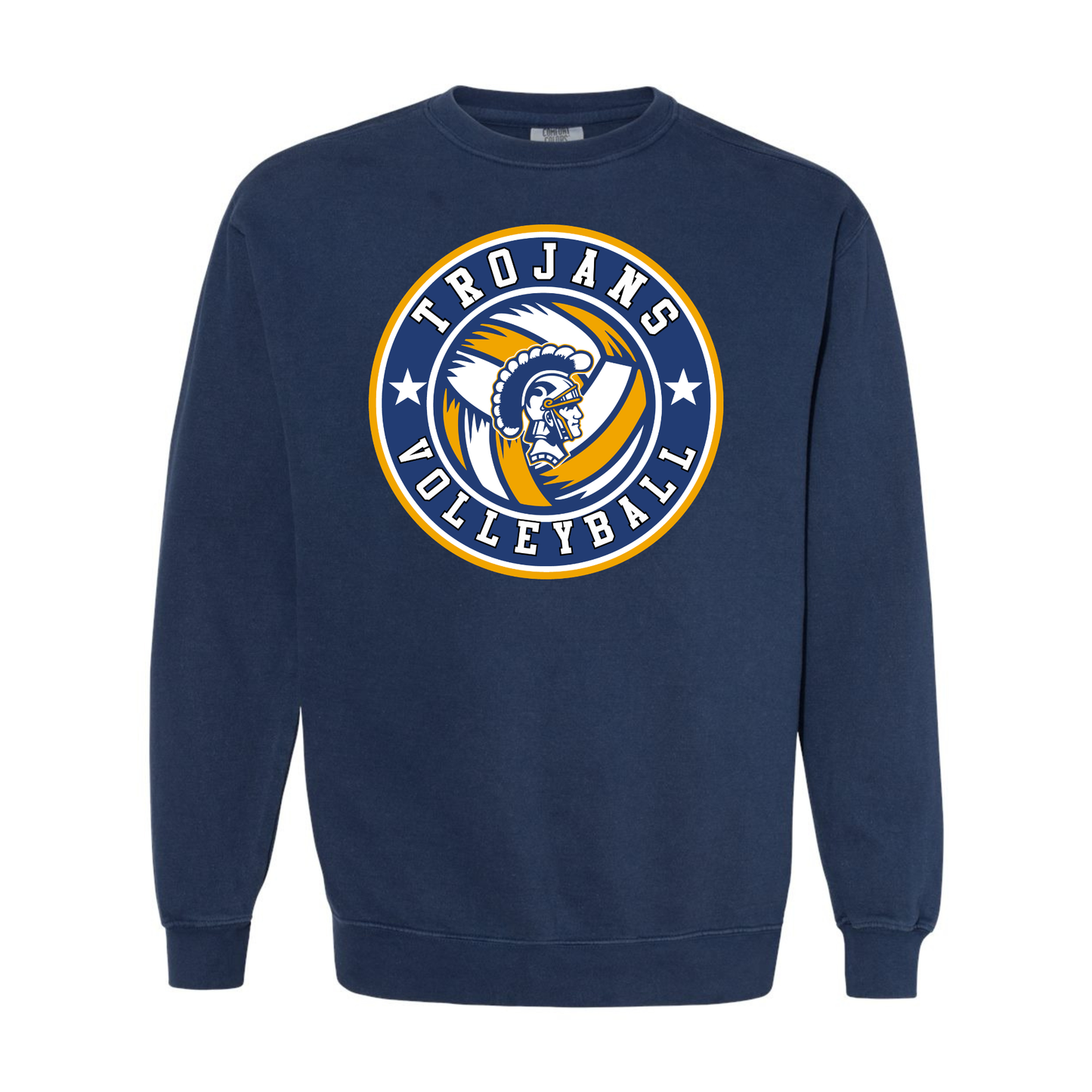 Comfort Colors Madison Trojans Volleyball Sweatshirt