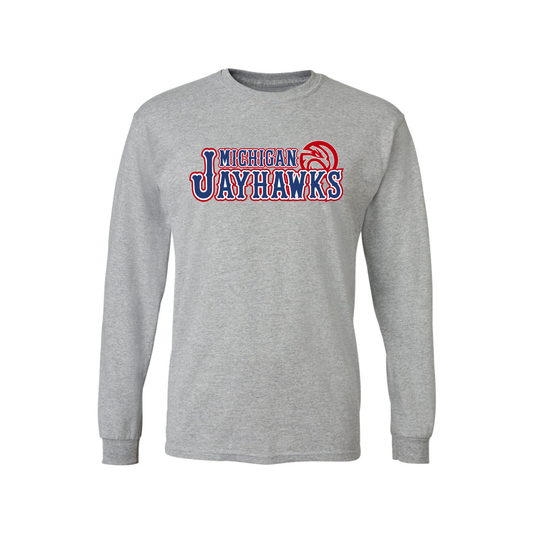 Michigan Jayhawks Longsleeve T-Shirt