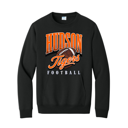 Hudson Tigers Retro Football T-Shirt|Hoodie|Pocket Crewneck
