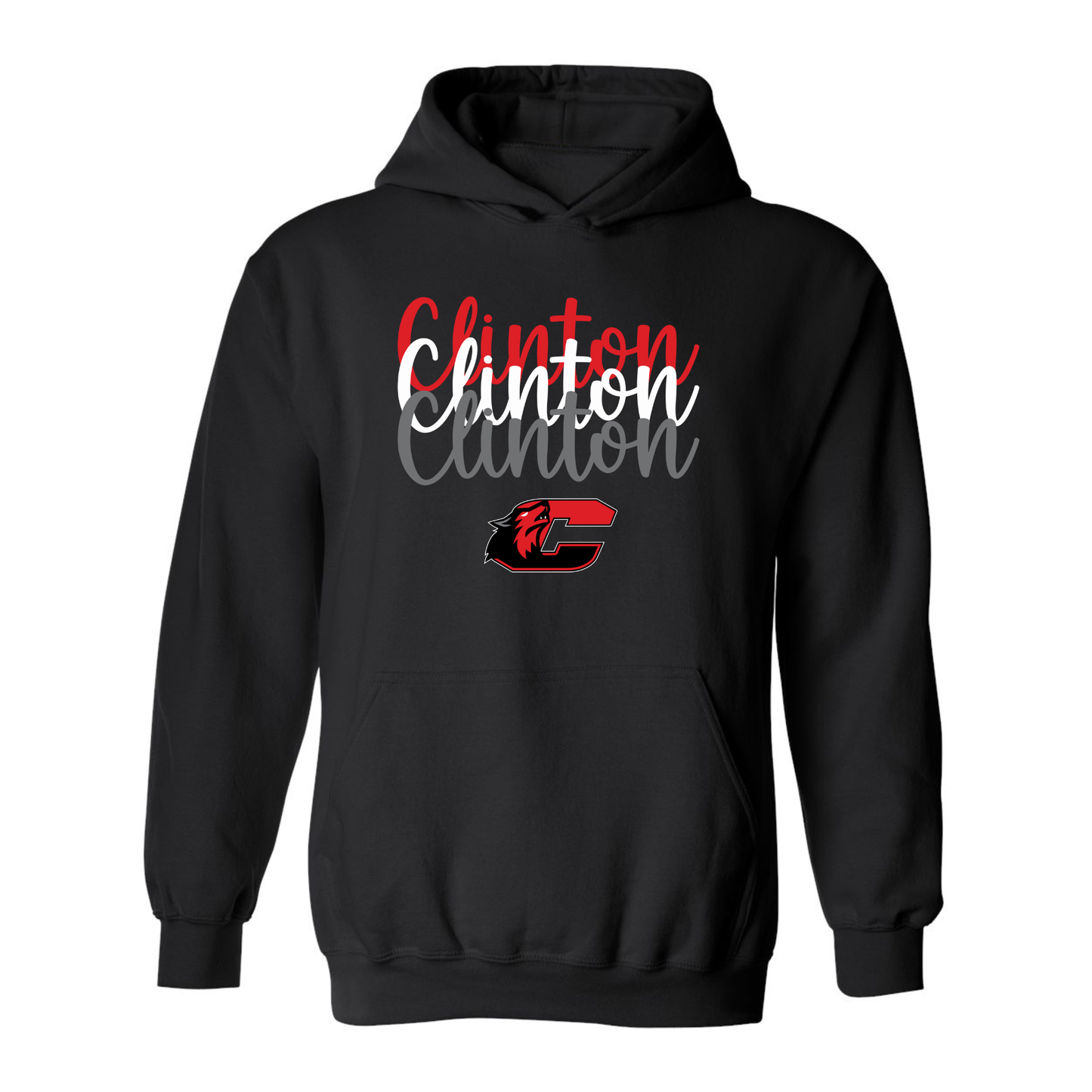 Clinton Redwolves Triple Name Shirt of the Day