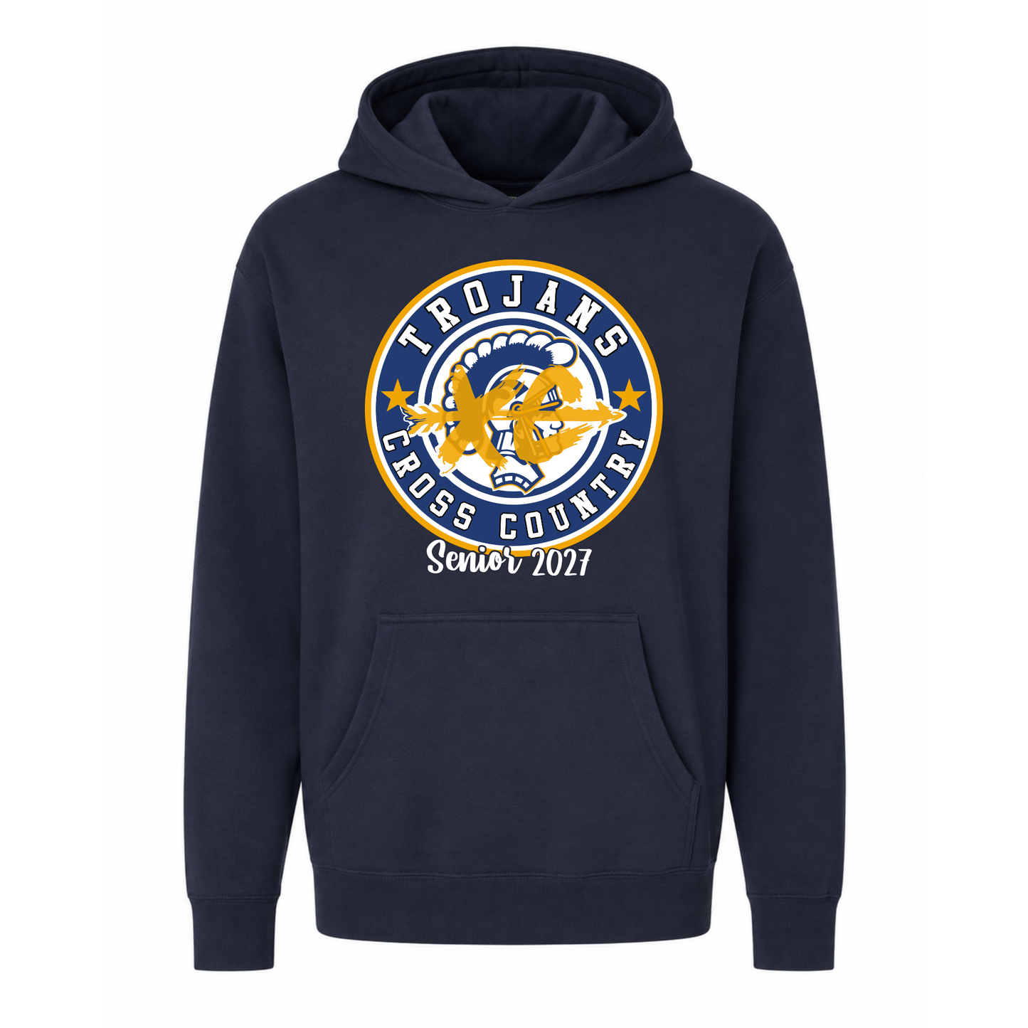 Madison Trojans XC Seniors 2027 Premium Heavyweight Hoodie