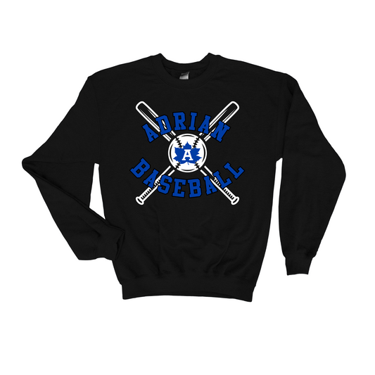 Adrian Maples Baseball Crewneck