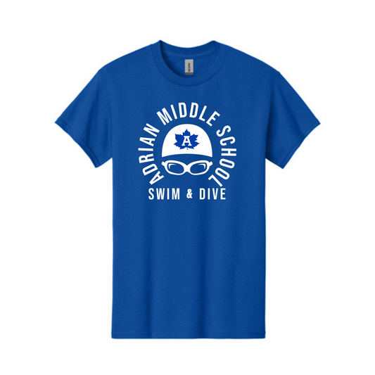 Adrian Middle School Swim and Dive T-Shirt