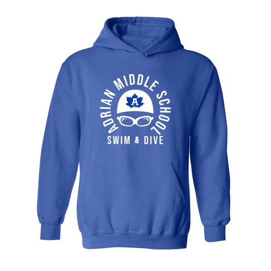Adrian Middle School Swim and Dive Hoodie