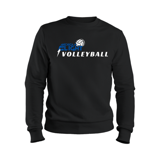 Michigan Flight Crewneck Sweatshirt Design A