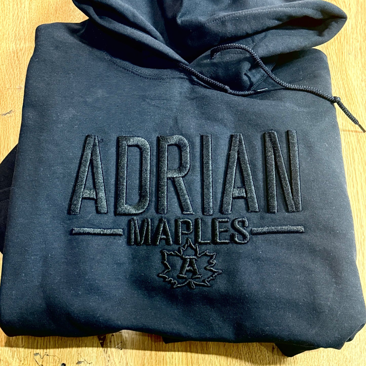 Adrian Maples Night Fall Puff Hoodie